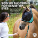 Kensington UViator Horse/Equine Fly Mask with Ears 90% UV Protection Feature 1