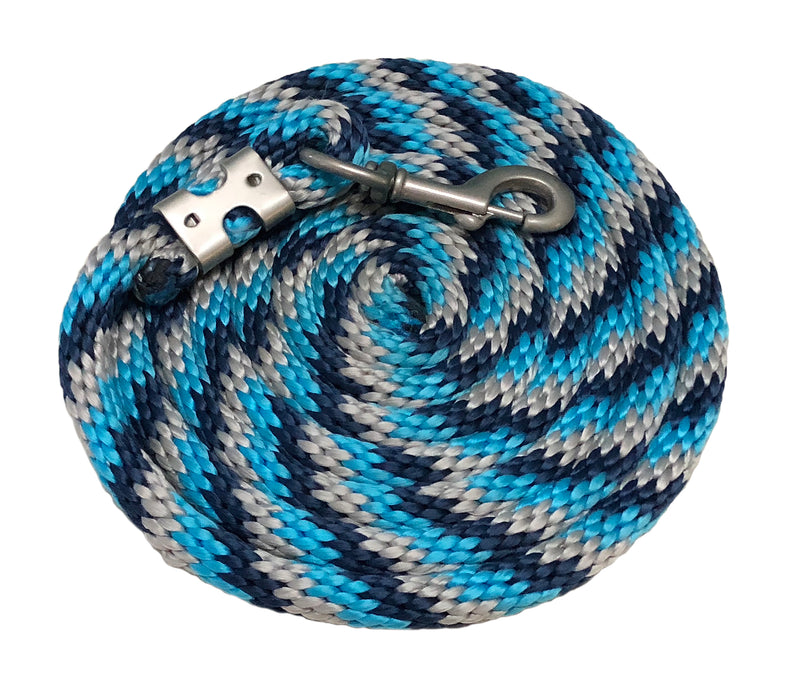 10' Poly Tri-Colored Lead Rope