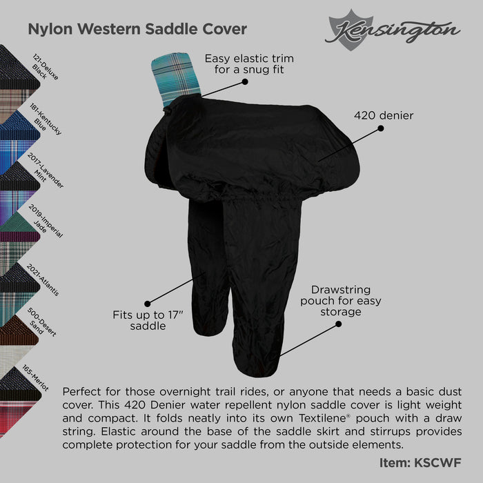 Nylon Western Saddle Cover