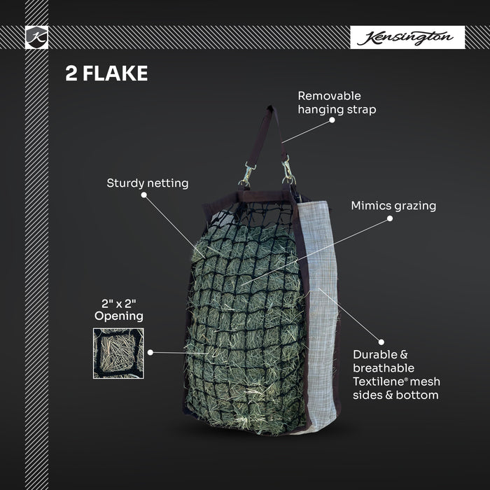 Slow Feed Hay Bag - 2 Flake Capacity
