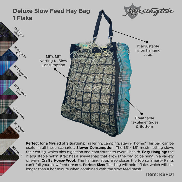 Slow Feed Hay Bag - 1 Flake