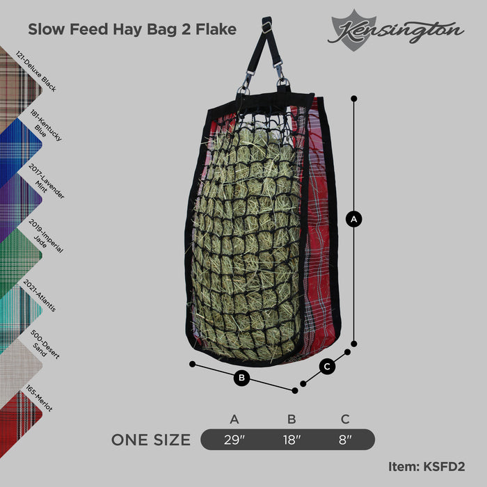 Slow Feed Hay Bag - 2 Flake Capacity