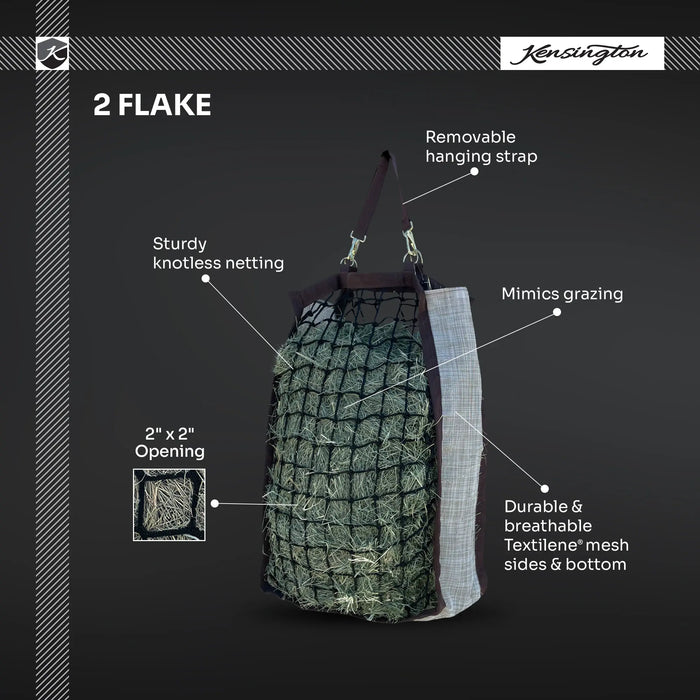 Slow Feed Hay Bag - 2 Flake Capacity Kensington Protective Products