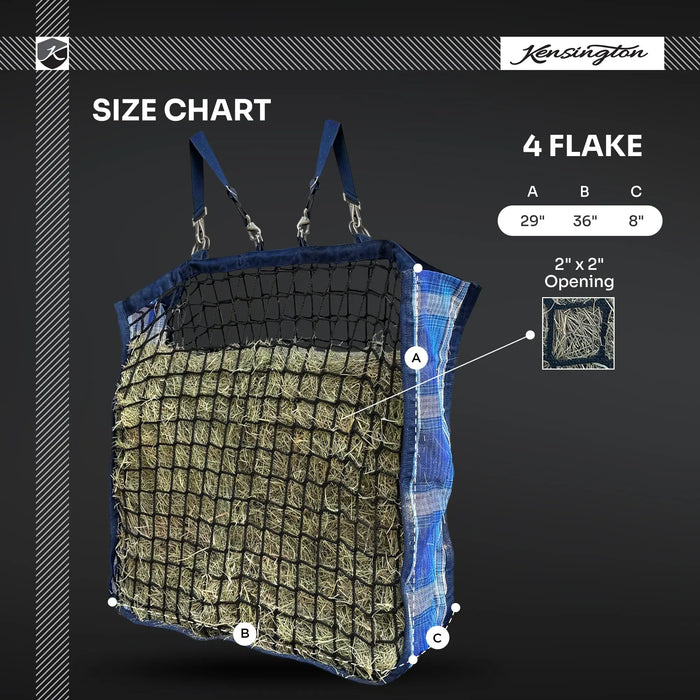 Slow Feed Hay Bag - 4 Flake Capacity Kensington Protective Products