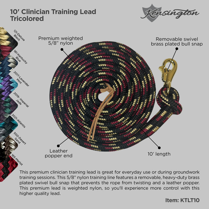 10' 15' and 25' Tricolored Clinician Training Lead