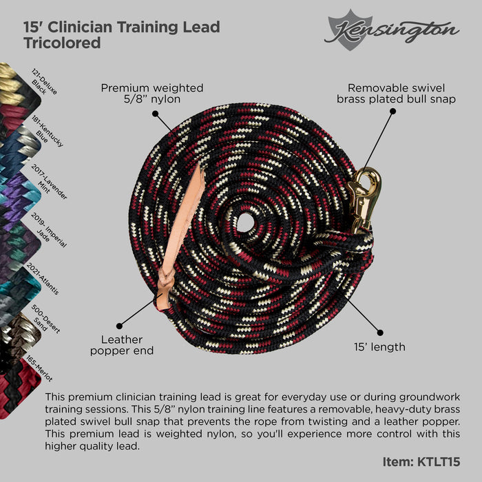 10' 15' and 25' Tricolored Clinician Training Lead