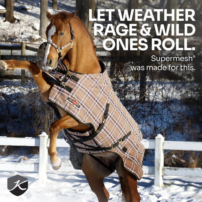 Supermesh® Winter Turnout Blanket - Supremely Durable, Waterproof & Breathable Kensington Protective Products