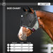 Kensington UViator Horse/Equine Fly Mask | 90% UV Protection Size Chart