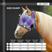 Kensington Equine Horse Fly Mask | UV blocking + Durable  Size Chart