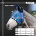 Kensington Equine Horse Fly Mask w/ Ears | UV blocking + Durable  Size Chart