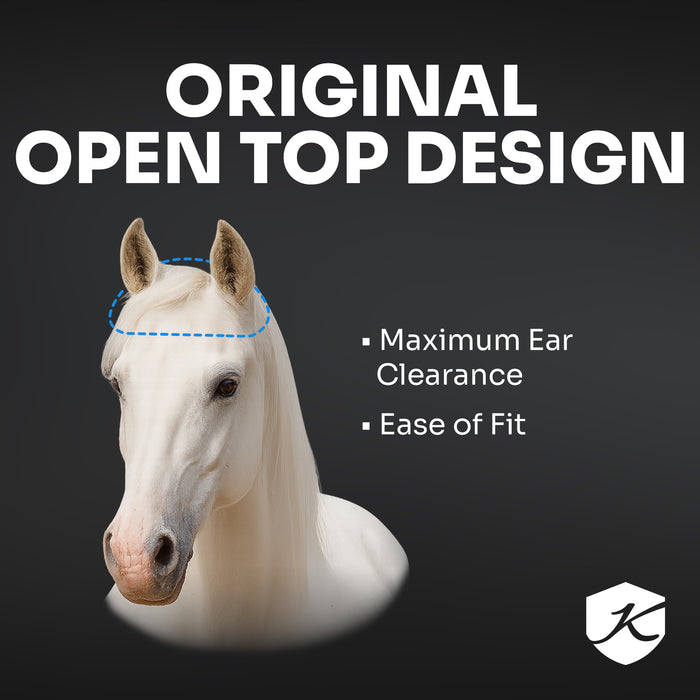 Kensington Equine Horse Fly Mask w/ Nose | UV blocking + Durable Feature 2