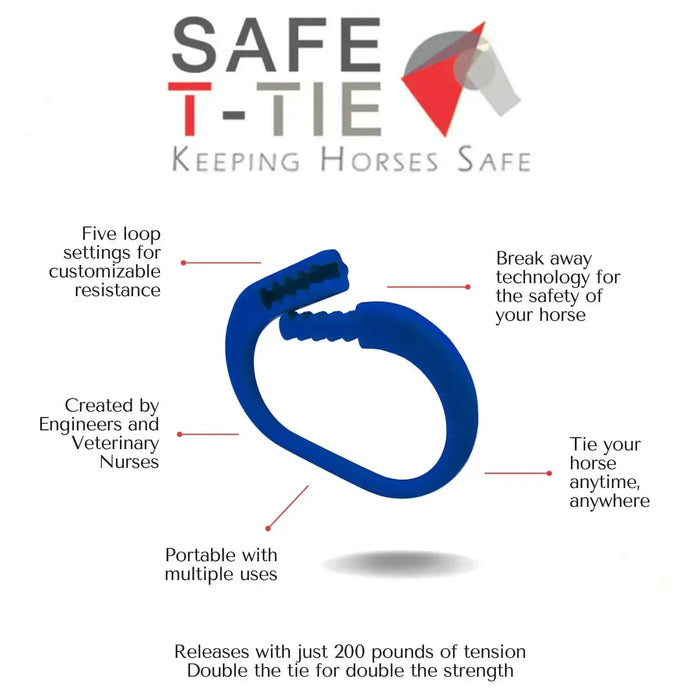 Safe-T-Tie - Reusable Safety Breakaway for Tying (3 pack of 6 individual ties) Kensington Protective Products