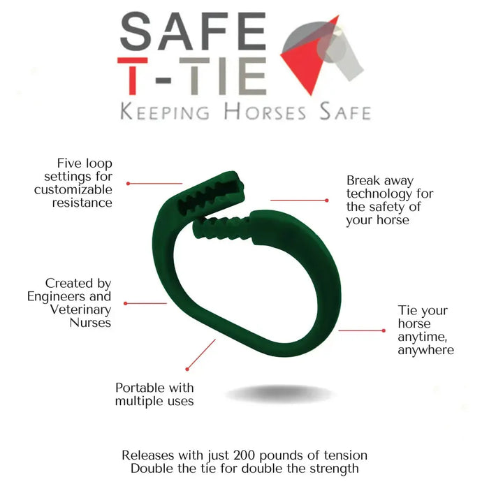 Safe-T-Tie - Reusable Safety Breakaway for Tying (3 pack of 6 individual ties) Kensington Protective Products