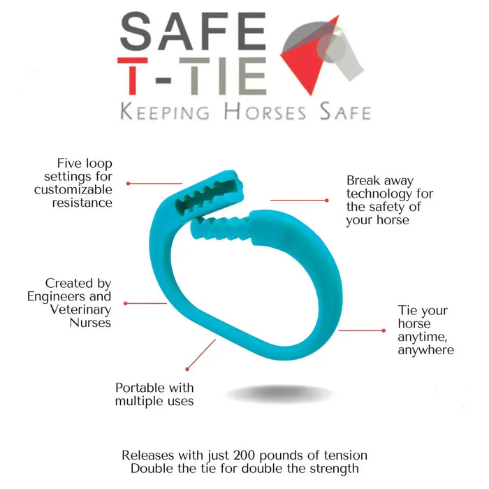 Safe-T-Tie - Reusable Safety Breakaway for Tying (3 pack of 6 individual ties) Kensington Protective Products