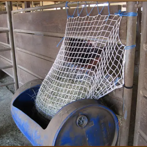 Freedom Feeder Extended Day Net 2 String Bale. Slow fed hay net