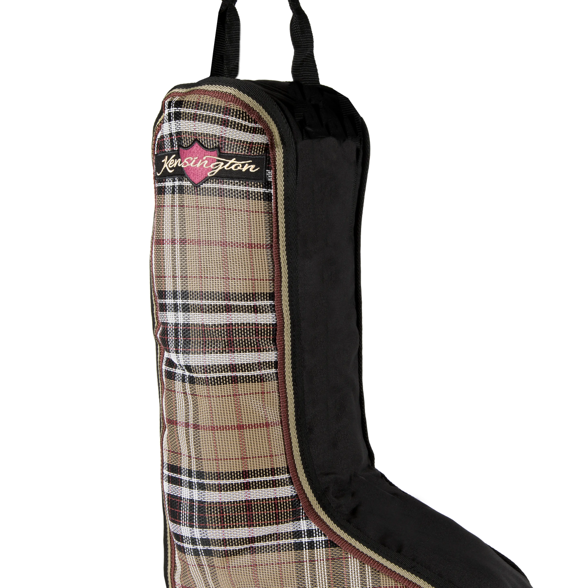 Sac à Bottes Perri's Deluxe – Haut 25 Pouces – Doublé Polaire – Vert Citron Motif Zèbre