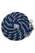 Tri colored horse lead rope in hues of blue and grey. 
