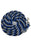 Tri colored horse lead rope in hues of blue and grey. 