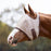Kensington fly mask with 73% UV protection. Open forelock. Tan, brown