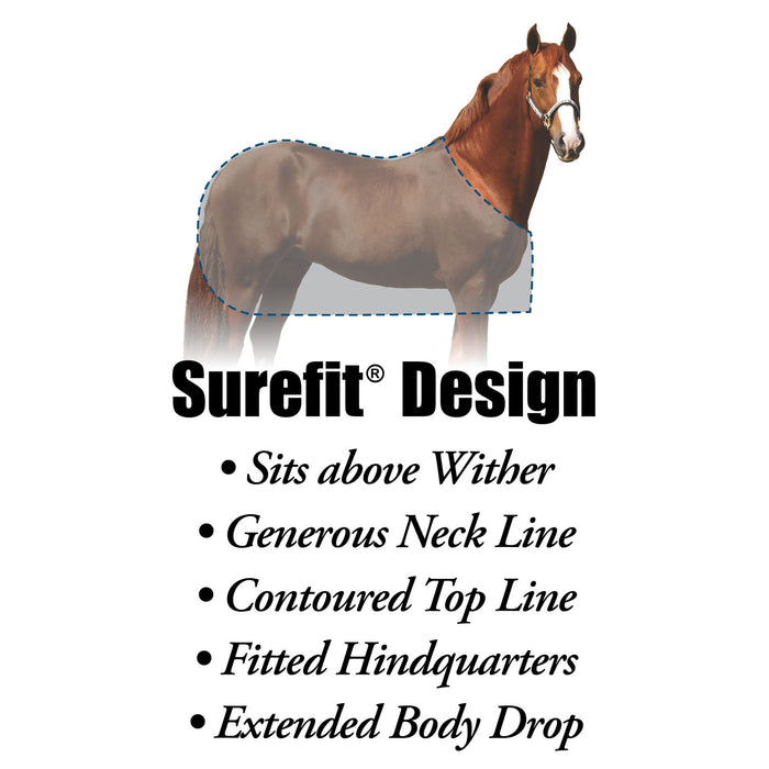 1200Denier Horse "80G" Ultra Light Weight Waterproof & Breathable Winter Turnout